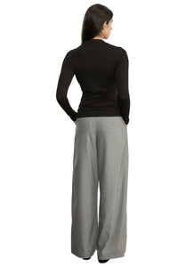 Fluid Jersey Slash Top in Black
