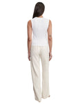 Supima Cotton New Classic Sleeveless Tee in White