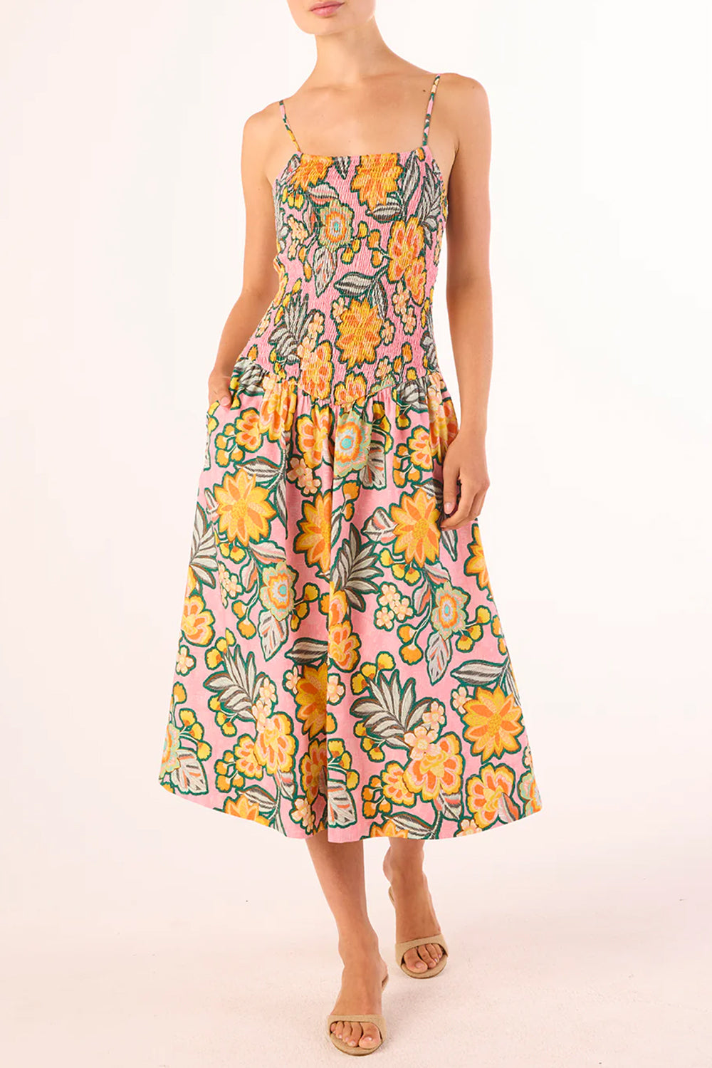 Roxie Dress in Desert Flower