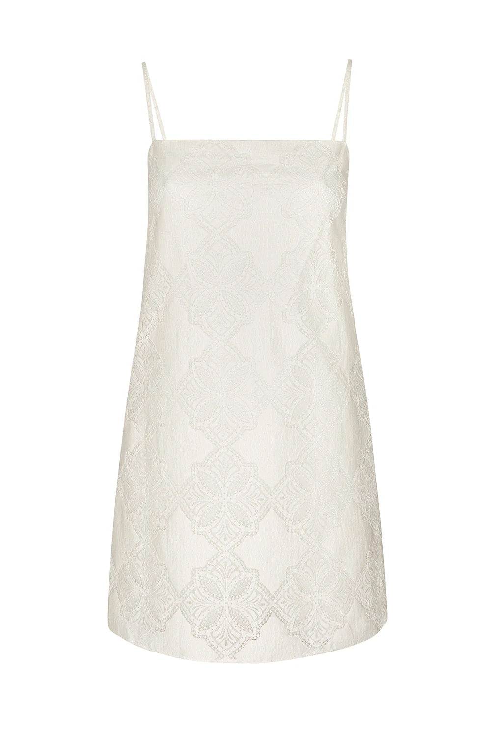 Maxine Dress in Floral Medallion