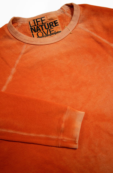 LUCKY RABBIT Sweatshirt in Orange Rabbit