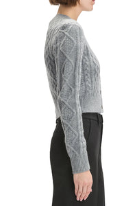 The Eleanor Cardigan in Heather Grey