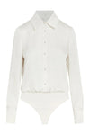 The Take Me Seriously Bodysuit in Ivory