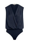 The Sleeveless Date Blouse in Navy
