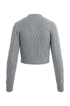 The Eleanor Cardigan in Heather Grey