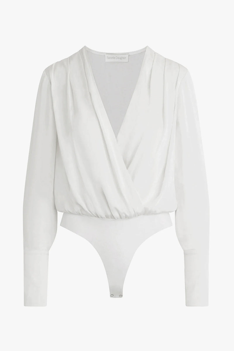 The Date Blouse in Ivory