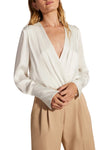 The Date Blouse in Ivory