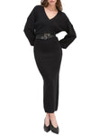 The Ava Dress Petite in Black