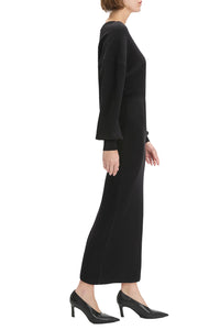 The Ava Dress Petite in Black
