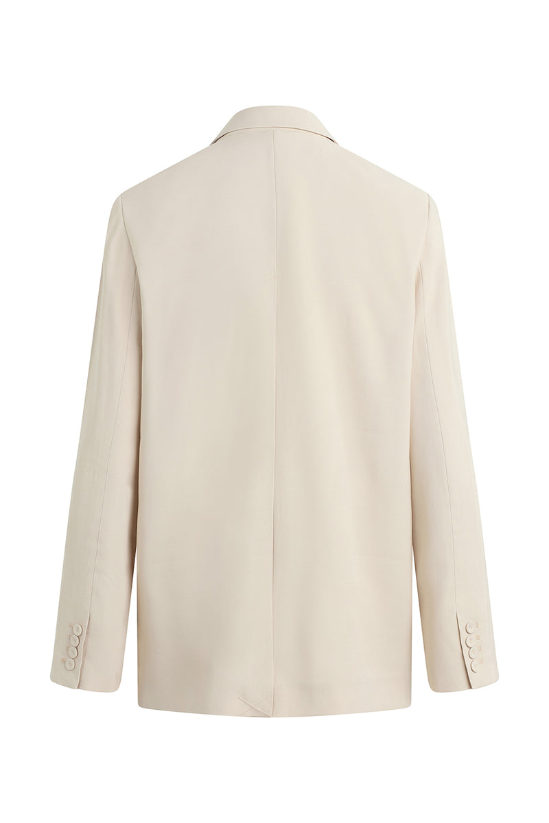 The Alexis Blazer in French Oak