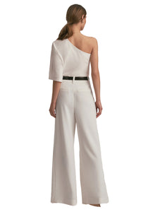 The Pleats Please Pant in Ivory