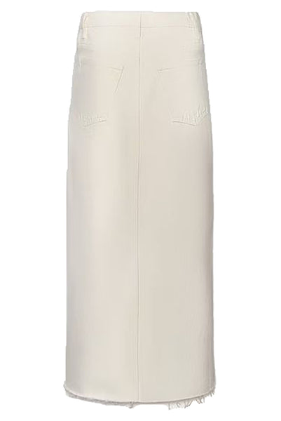 Midaxi Skirt in Ecru