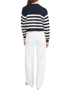 The Variation Femme Cardi in Navy Multi