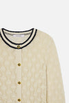 The Rookie Cardi in Cream Multi