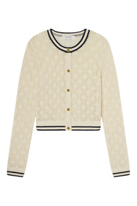 The Rookie Cardi in Cream Multi