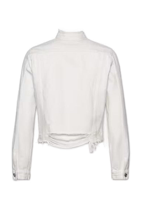 Le Vintage Jacket in White Rips