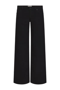 Low Rise Le Slim Palazzo in Black