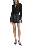 The Open Knit Cardi in Black