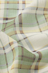 The Utility Shirt in Jade Green Plaid