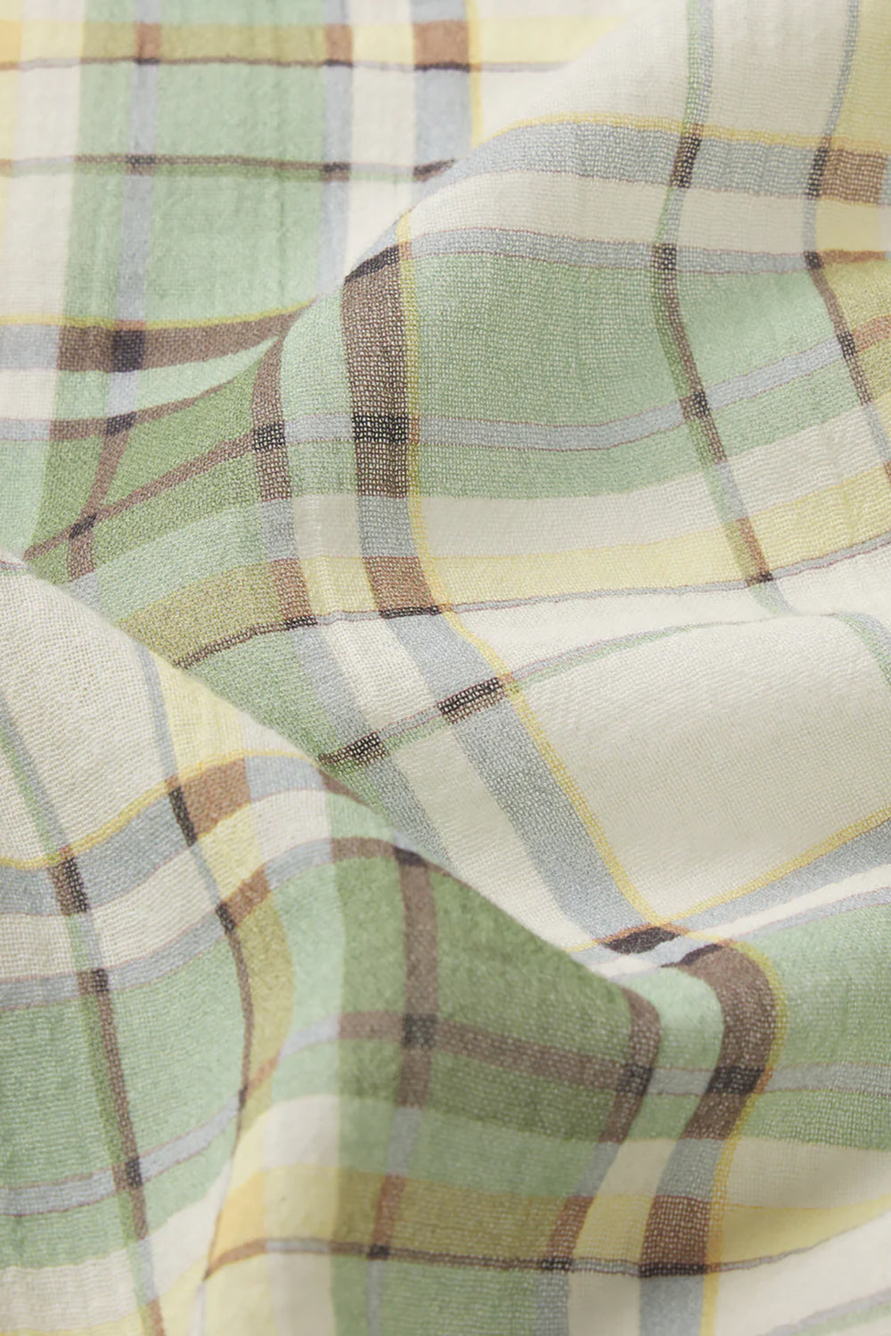 The Utility Shirt in Jade Green Plaid
