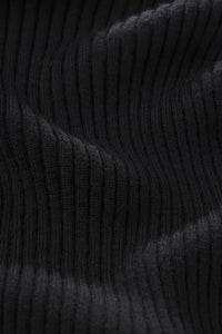 The Sheer Sleeve Top in Black