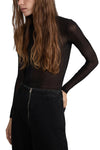 The Hosiery Turtleneck in Black