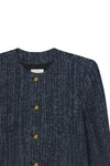 The Tweed Jacket in Indigo