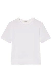 The Boxy Tee in White