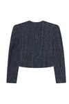 The Tweed Jacket in Indigo