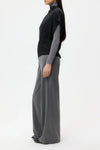Wish You Would Top in Silk Georgette Midnight