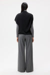 Wish You Would Top in Silk Georgette Midnight