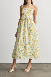 Gigi Dress in Butter Multi