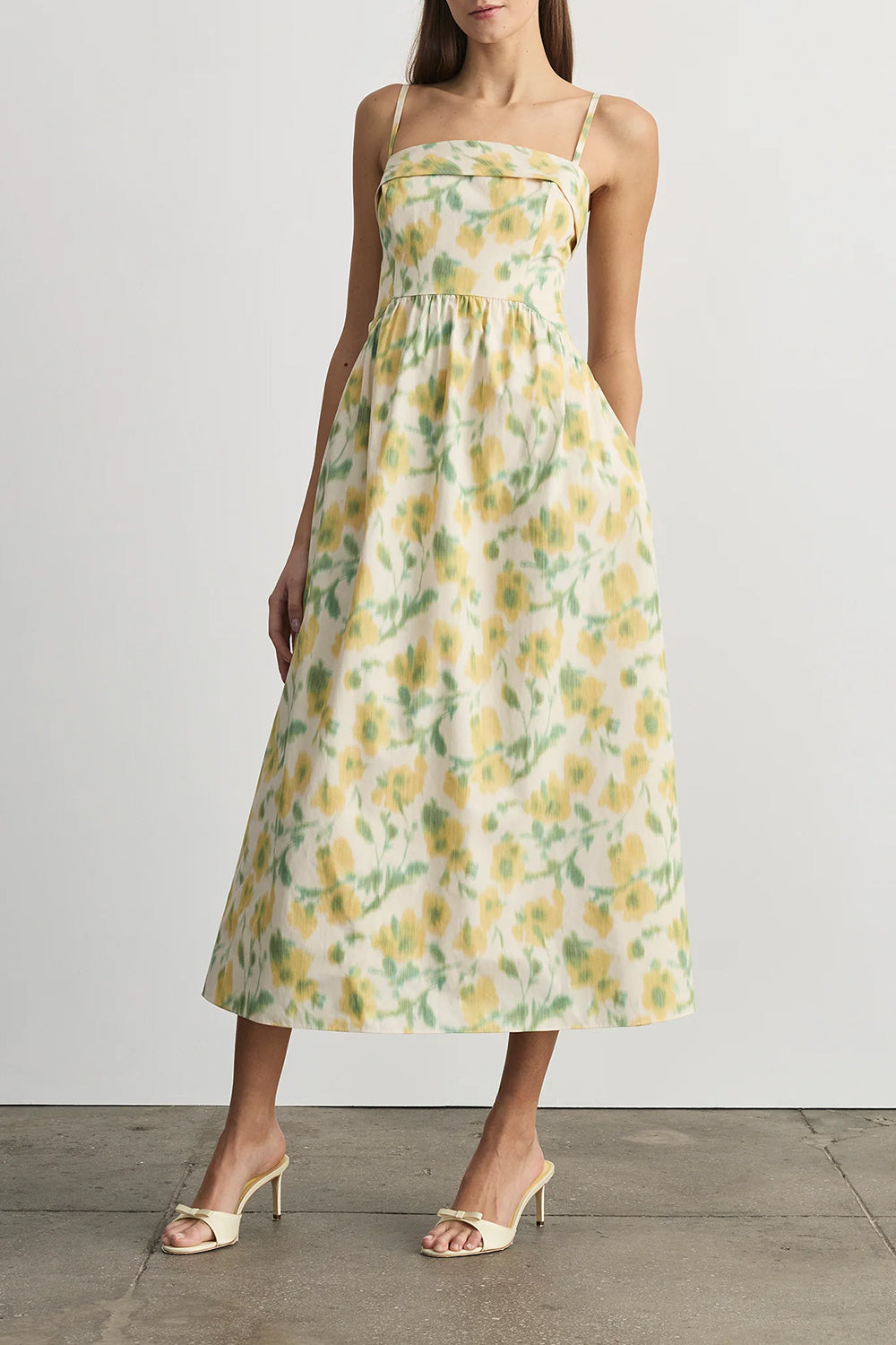 Gigi Dress in Butter Multi