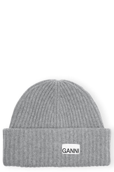 Structured Rib Beanie in Paloma Melange