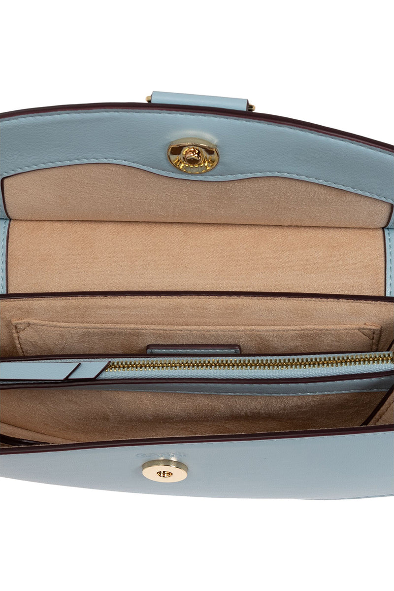 Icy Blue Mini Top Handle Apo-G Bag in Icy Blue