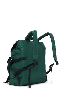 Recycled Tech Backpack in Forest Night