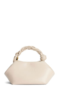 GANNI Bou Bag Small in Oyster Gray