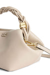 GANNI Bou Bag Small in Oyster Gray