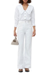 GANNI Bou Bag Small in Oyster Gray