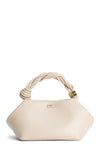GANNI Bou Bag Small in Oyster Gray