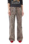 Leopard Printed Izey Jeans