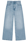 Light Blue Baggy Jeans in Light Blue Stone