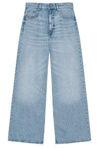 Light Blue Baggy Jeans in Light Blue Stone