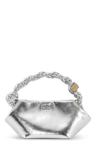 Silver Mini Ganni Bou Bag