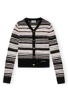 Soft Wool Stripe Cardigan