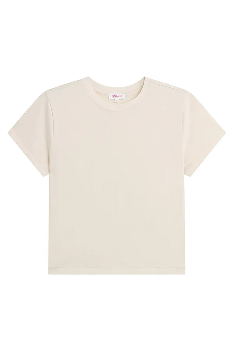 Amore Tee in White Sand