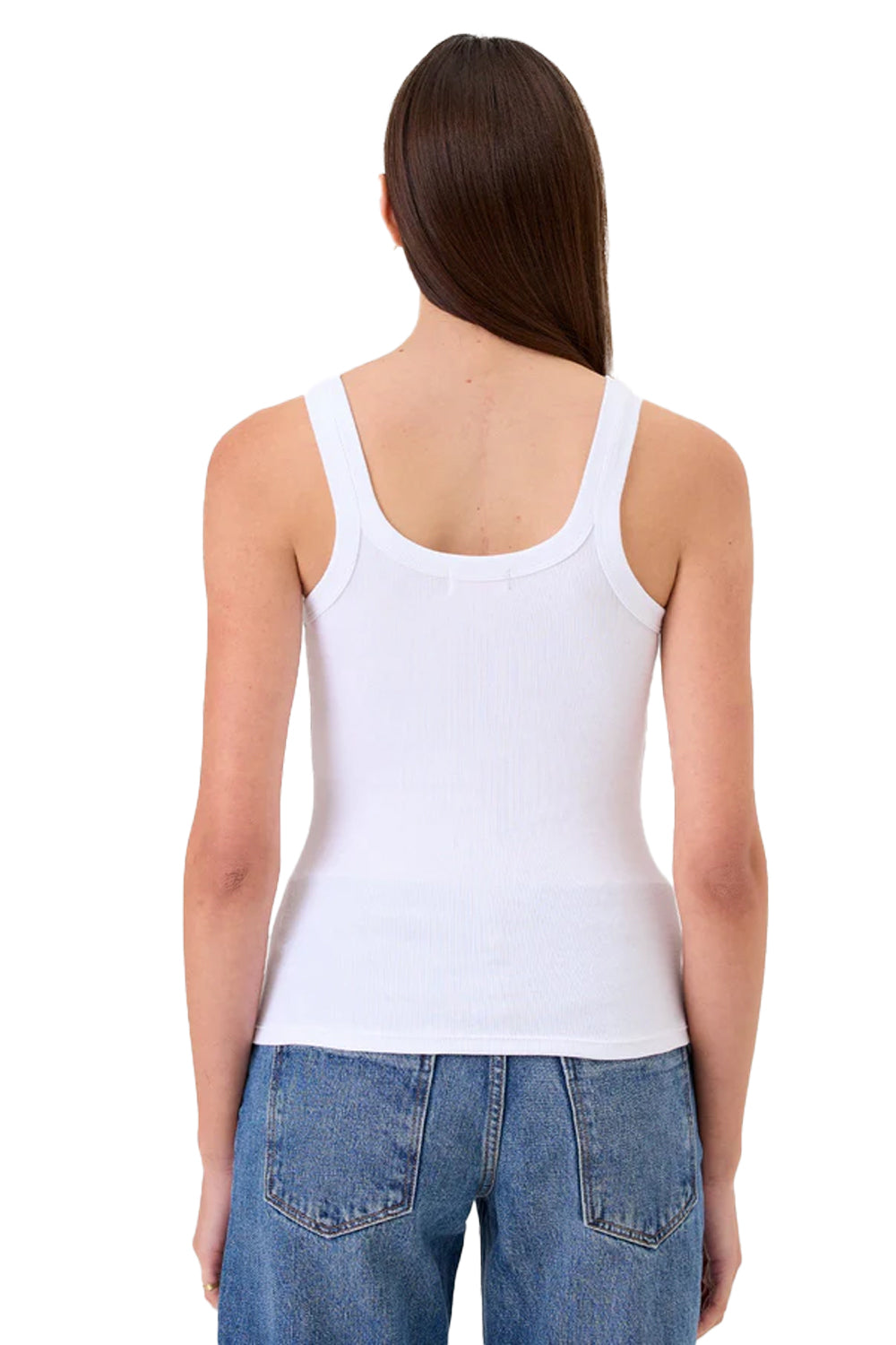 Angeline Tank in White