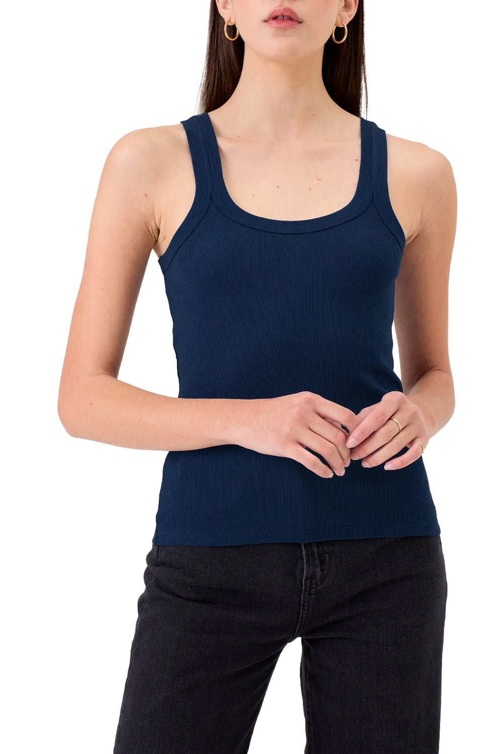 Angeline Tank in Navy