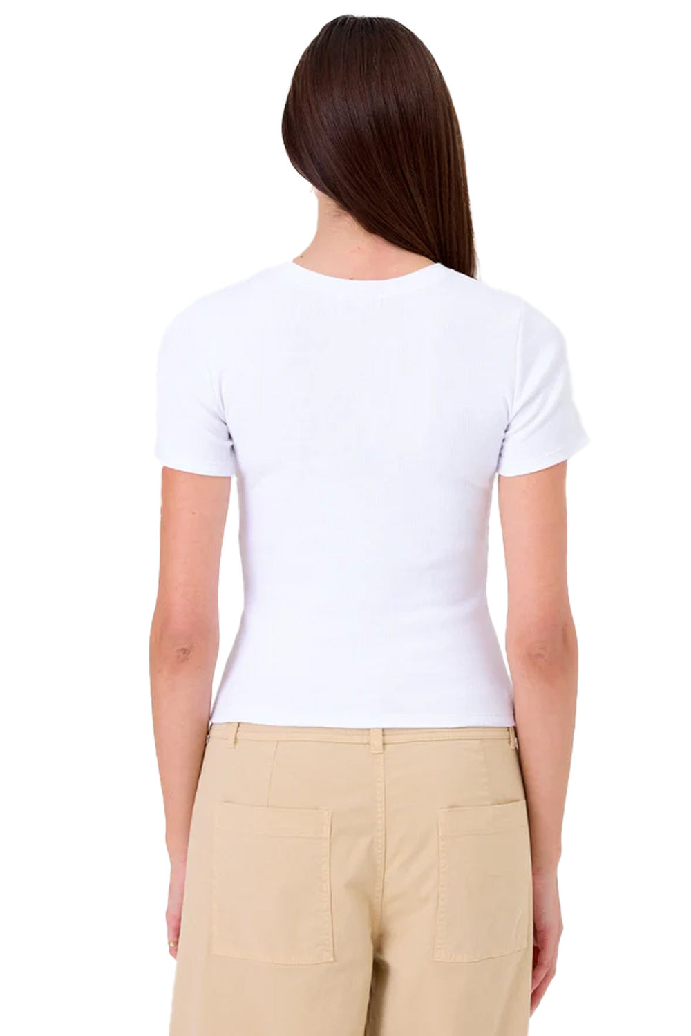 Camille Tee in White