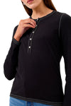 Celine Henely in Black
